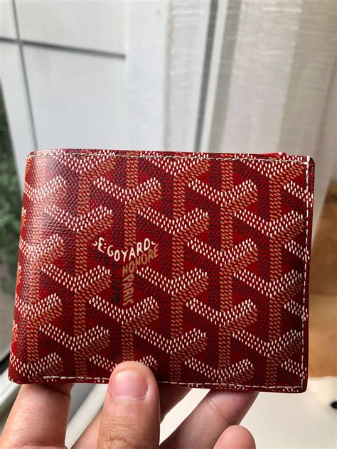 goyard men wallet|goyard wallet price list.